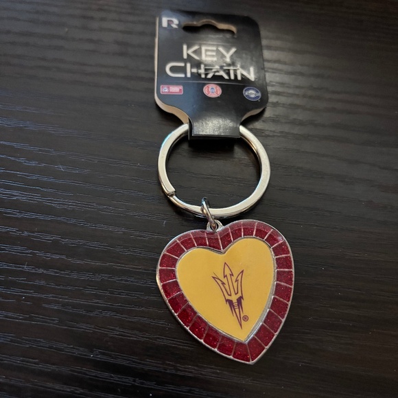 Arizona State University ( ASU ) Key Chain - Picture 1 of 2